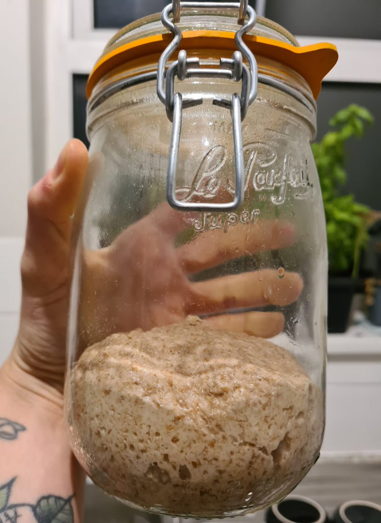 Italian sourdough ready to use