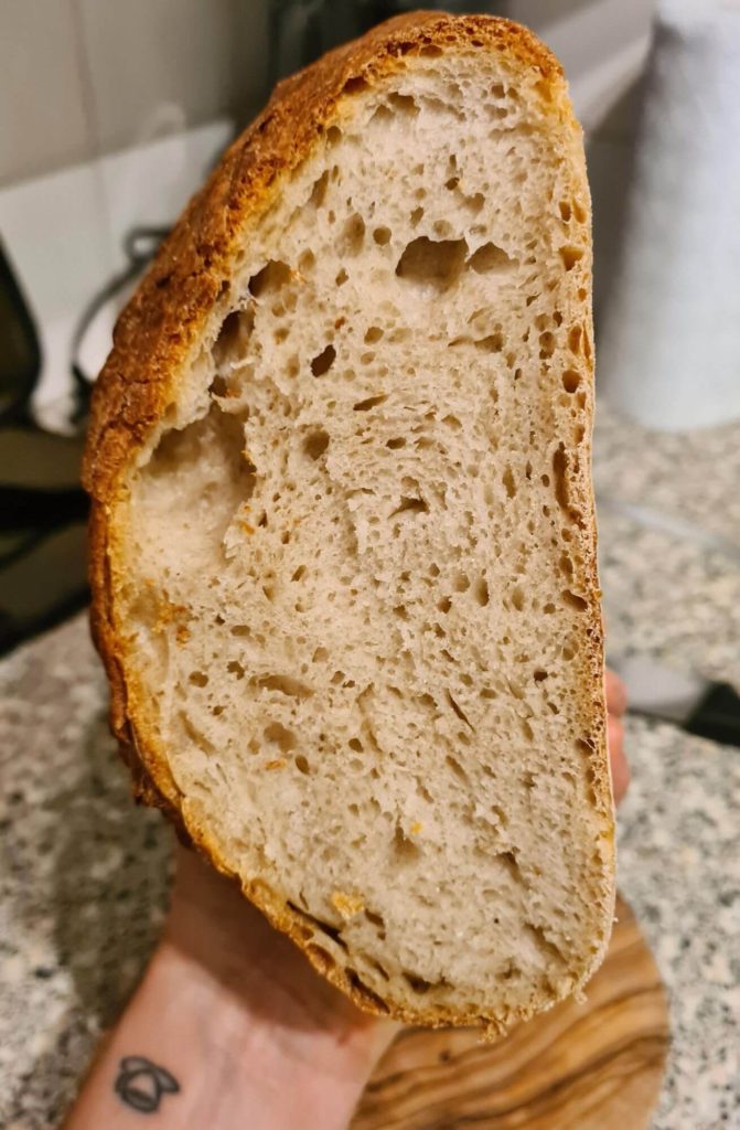 rustic sourdough bread