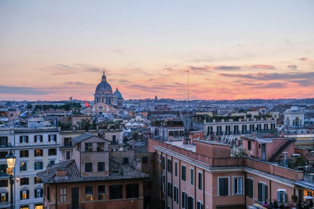 Aerial Photography of Terrazza Del Pincio in Rome
romantic places in rome