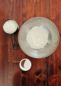 sugar free vegan banana bread dry ingredients